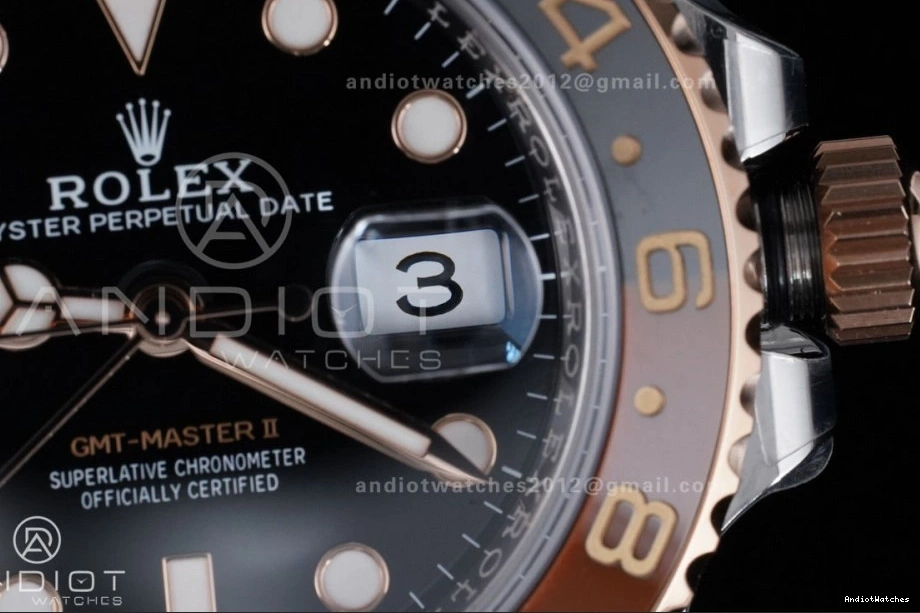 FastDry V 126711 Master RG Best CHNR II GMT on SH3285 855 New SS SS Edition 1:1 Bracelet ARF 904L 0520